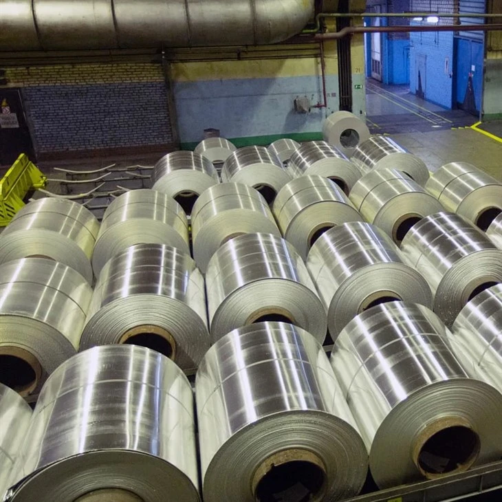 Rulouri Jumbo din folie de aluminiu de calitate alimentară 8011